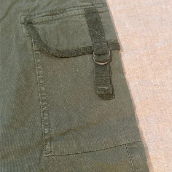American Eagle Outfitters Olive Wide Leg Pants - Picture 4 of 7